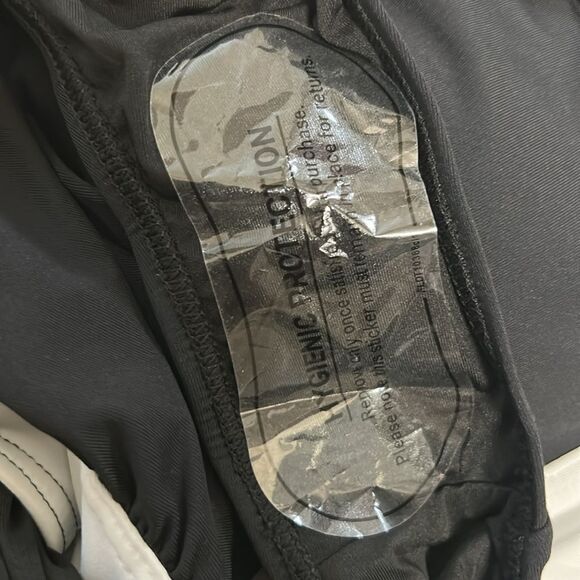 Tempt Me Black and White One Piece Swim wear(Size Large) - Picture 6 of 9